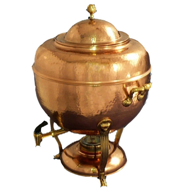 Copper Hammered Coffee Urn