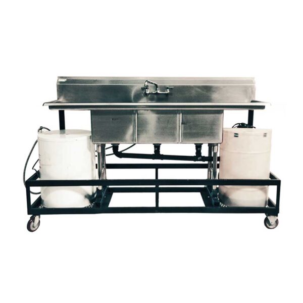 3 Hole Sink (Hot/Cold)