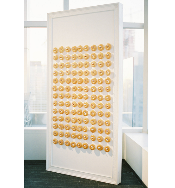 White Donut Wall