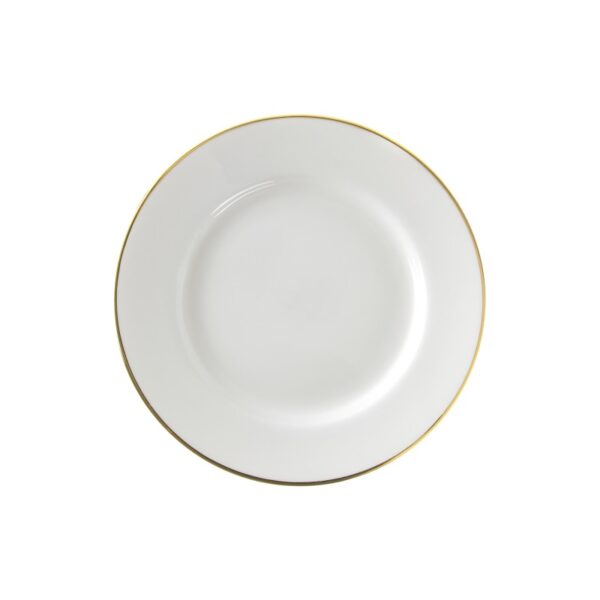 Single Gold Rim Salad & Dessert Plate