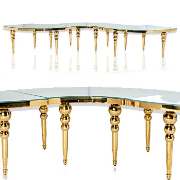 Serpentine Table