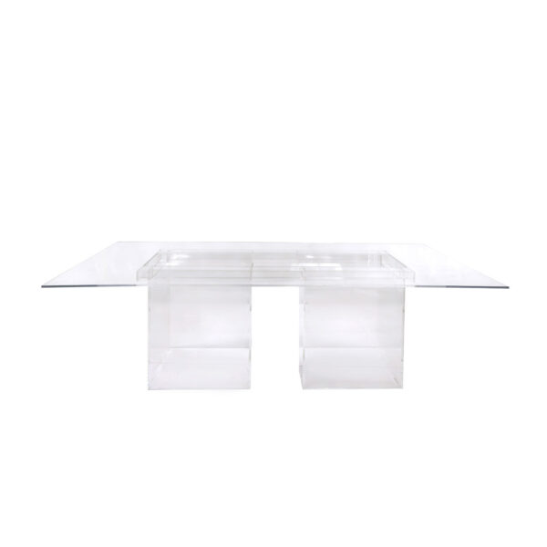 Ghost Table with Island