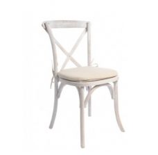 Pilgrims X-Back Farm Chairs - White