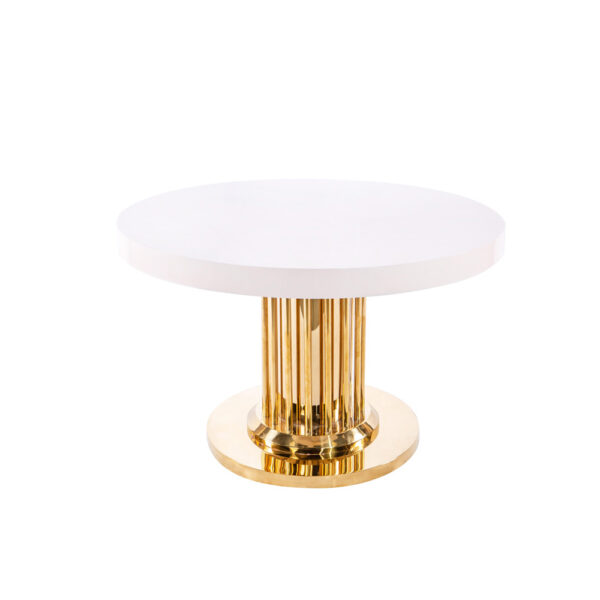 Vogue Table - White/Gold