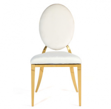 Washington Dining Chairs - Off-white/Gold