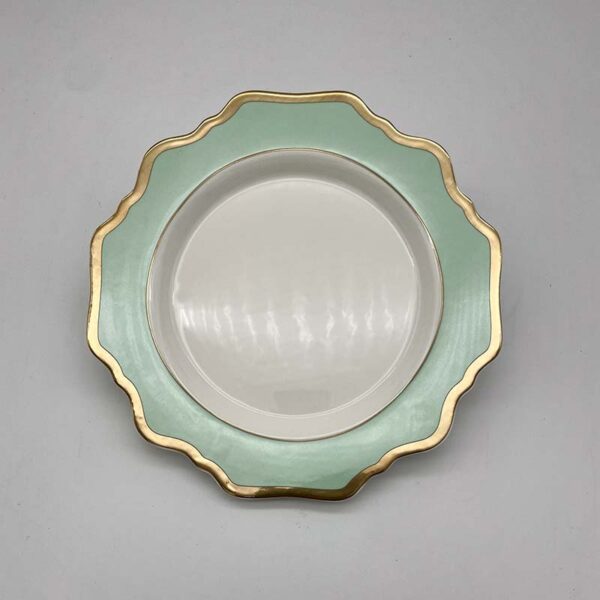 Aqua Blair Dinner Plate