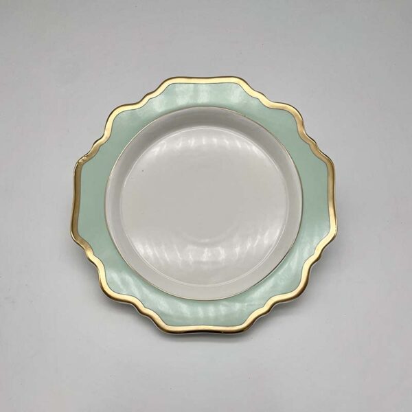Aqua Blair Salad & Dessert Plate