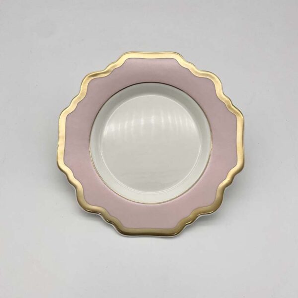 Pink Blair Bread & Butter Plate