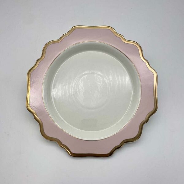 Pink Blair Dinner Plate