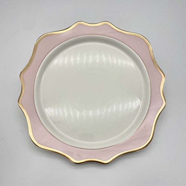 Pink Blair Charger Plate