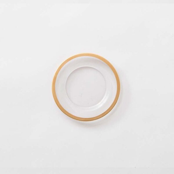 Gold Halo Bread & Butter Plate
