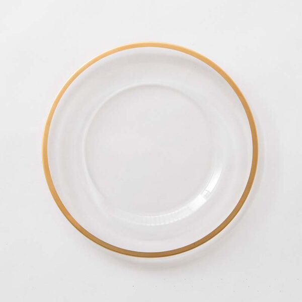Gold Halo Dinner Plate