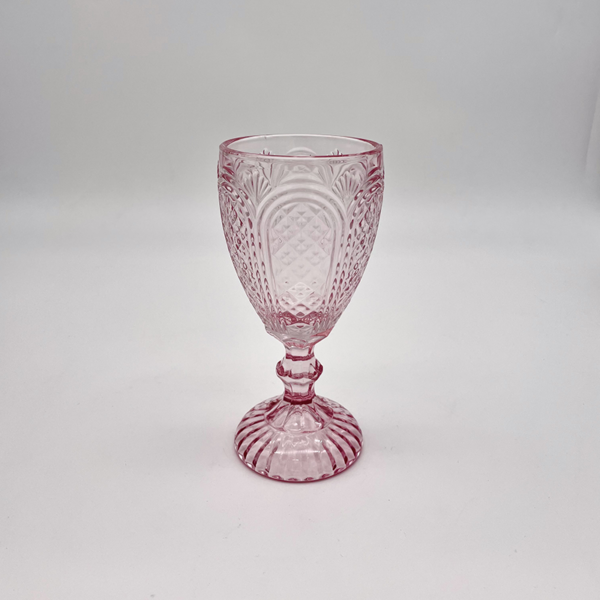 Pink Jewel Goblet Jewel Goblets