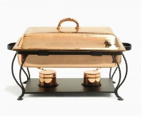Copper Hammered Chafing Dish