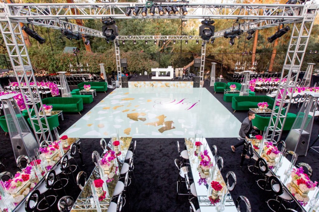 Dance floor venue details Los Angeles