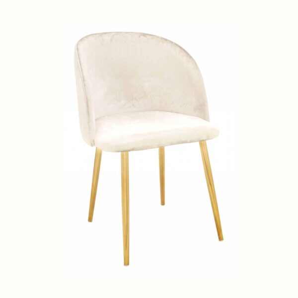 Braxten Ivory Velvet