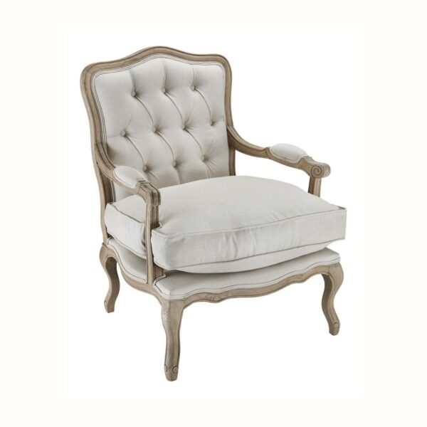 Antique Tufted Armchair