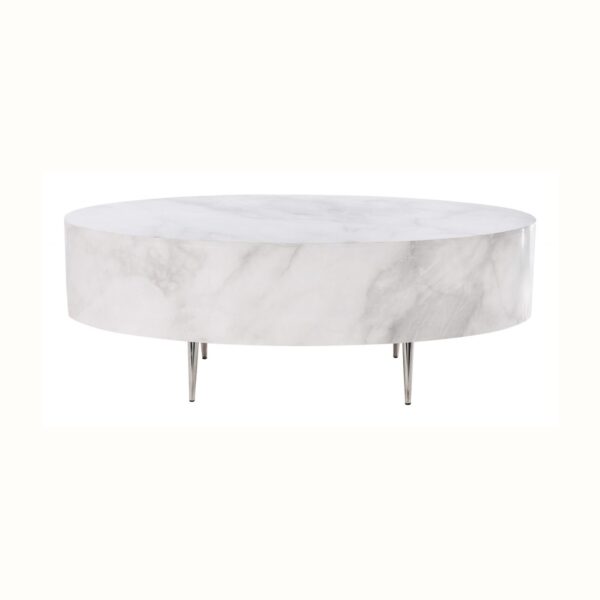 Oval Marble Coffee Table