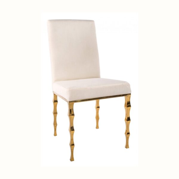 Capri Dining Chair Gold Legs