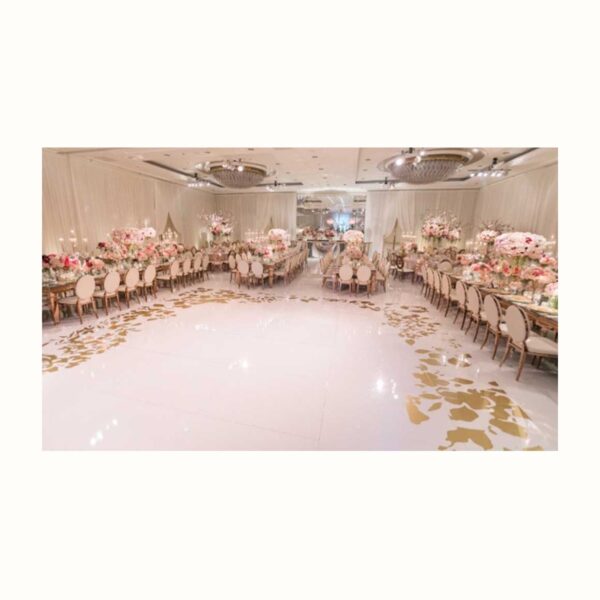 White Glossy Seamless Dance Floor