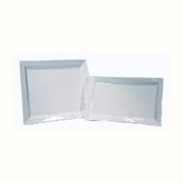 White Rectangular Serving Platters