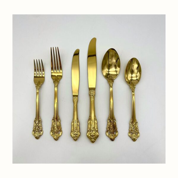 Antique Gold Flatware