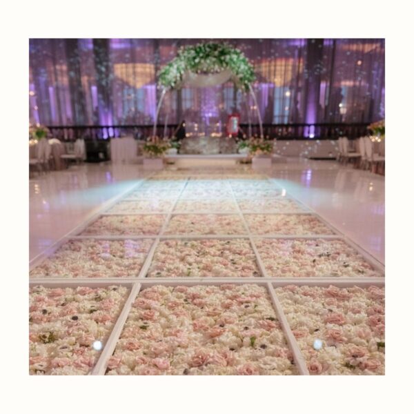 Flower Wedding Aisle