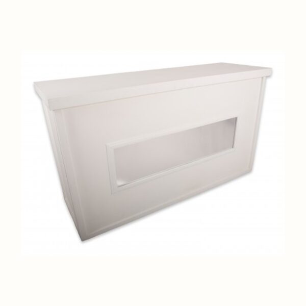 White Molding Mirror Bar