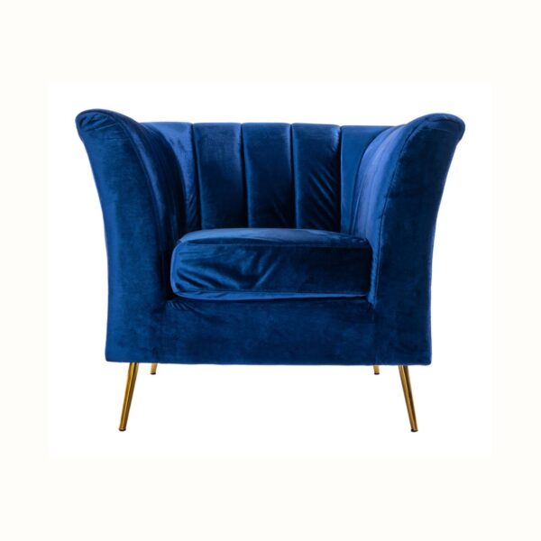 Chloe Arm Chair - Royal Blue