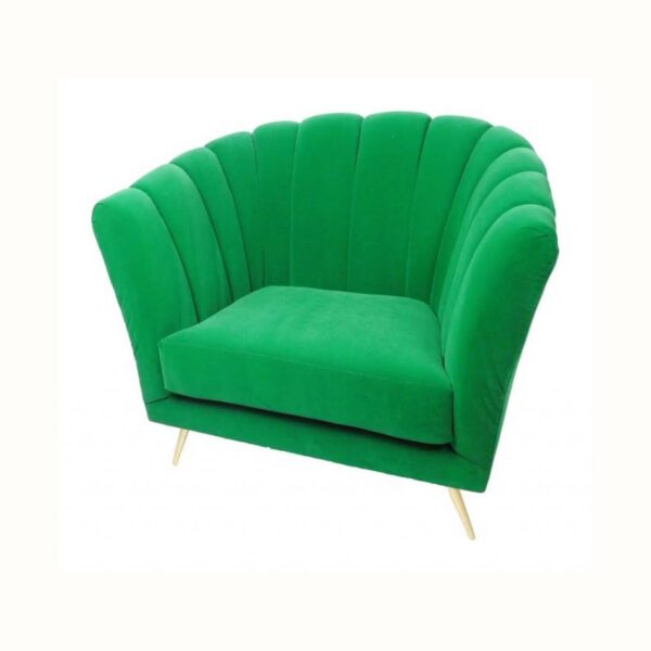 Chloe Arm Chair - Emerald Green