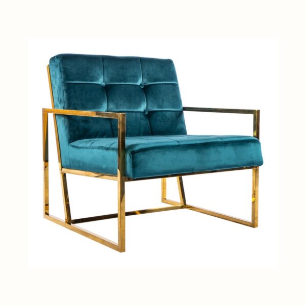 Natalia Armchair - Emerald Green