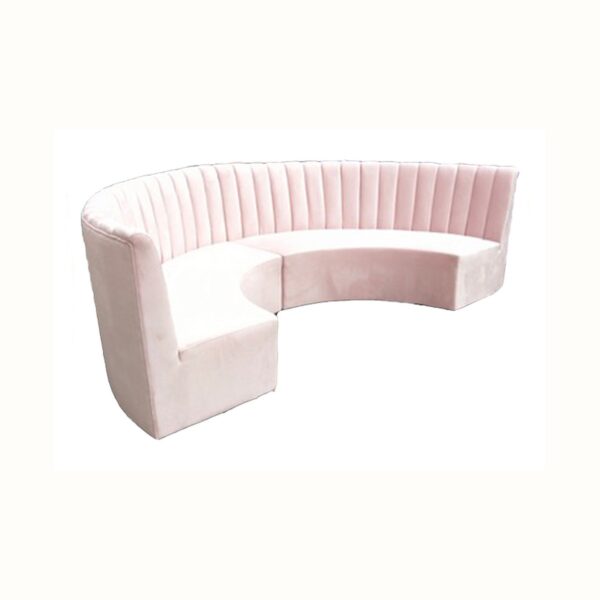 Channel Booth Set - Blush