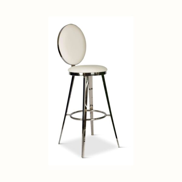 Washington Bar Stool - Silver