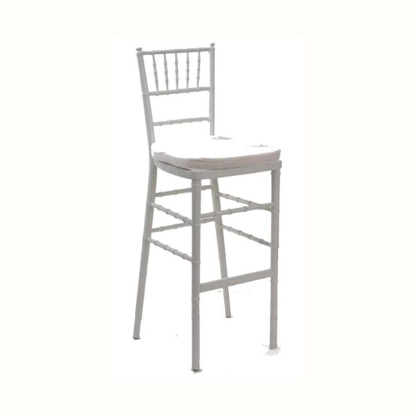 Chiavari Bar Stool - White