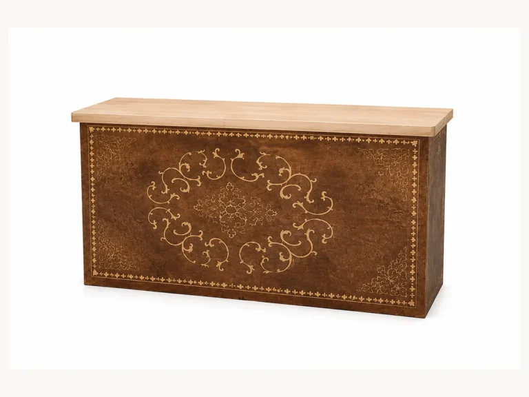 Wood Ornate Bar