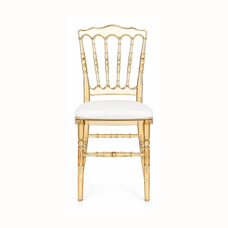 Amber Presidential Chair rental from Palace Party Rental