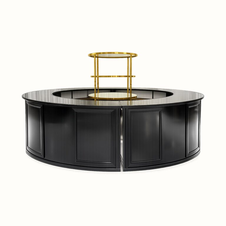 Black Serpentine Molding Bar