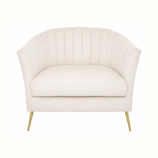 Chloe Arm Chair - Off White