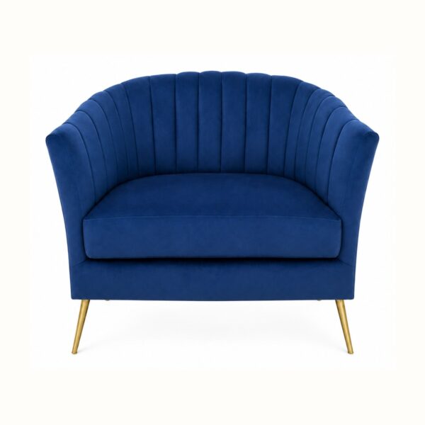 Chloe Arm Chair - Royal Blue