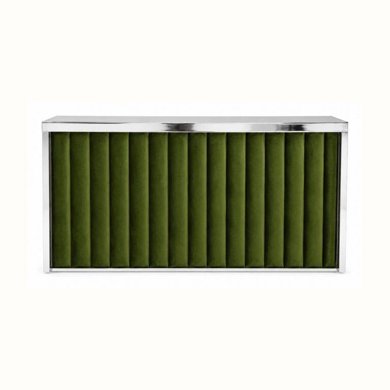 Chloe Bar - Green / Chrome Frame