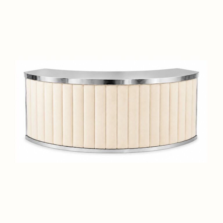 Serpentine Chloe Bar - Ivory / Chrome Frame