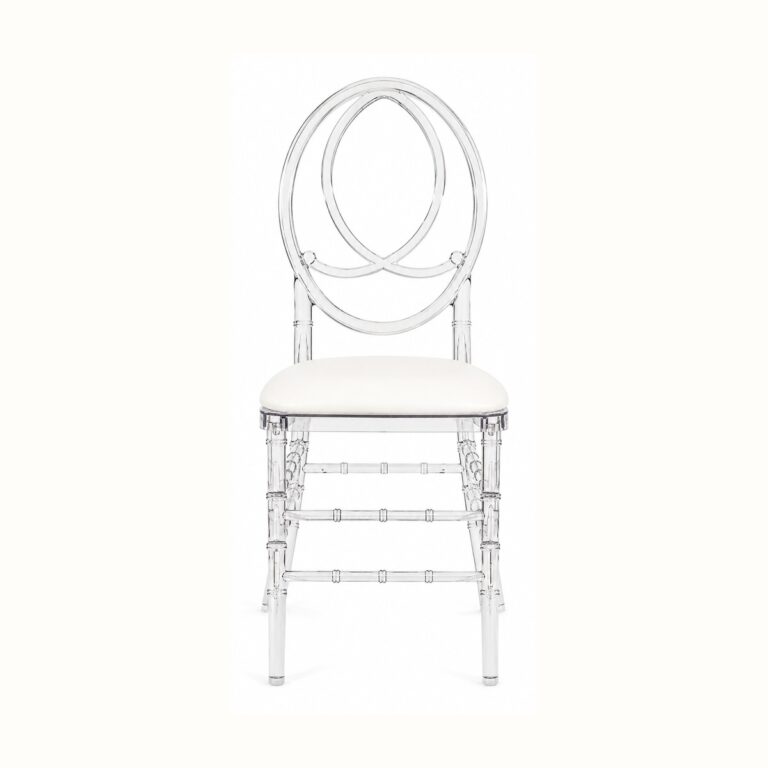 Clear Fishback Chair rental from Palace Party Rental