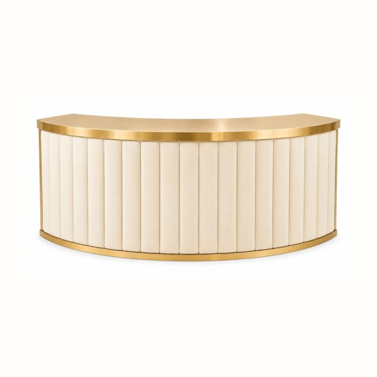 Serpentine Chloe Bar - Ivory / Gold Frame