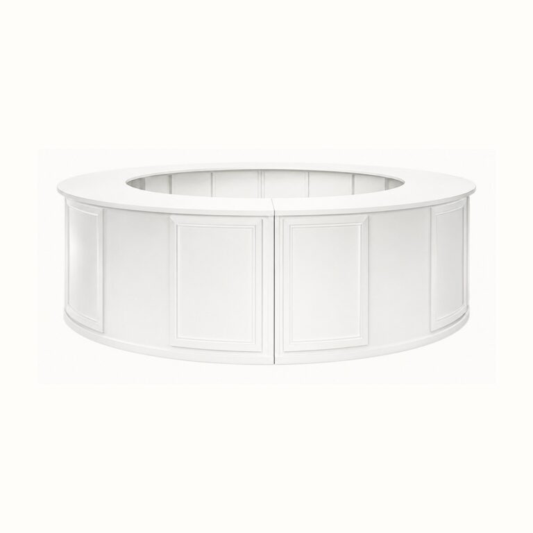 White Serpentine Bar