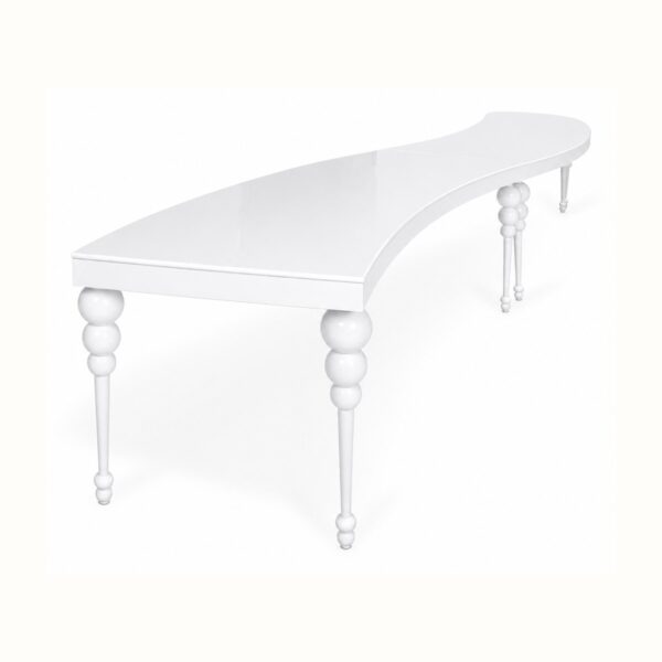 White Serpentine Dior Table