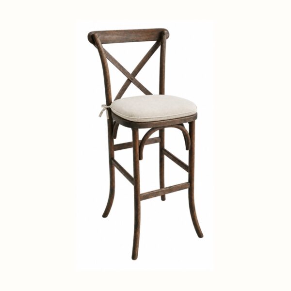 Pilgrims X-Back Farm Chairs - Rustic Brown